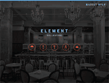 Tablet Screenshot of elementcollective.com